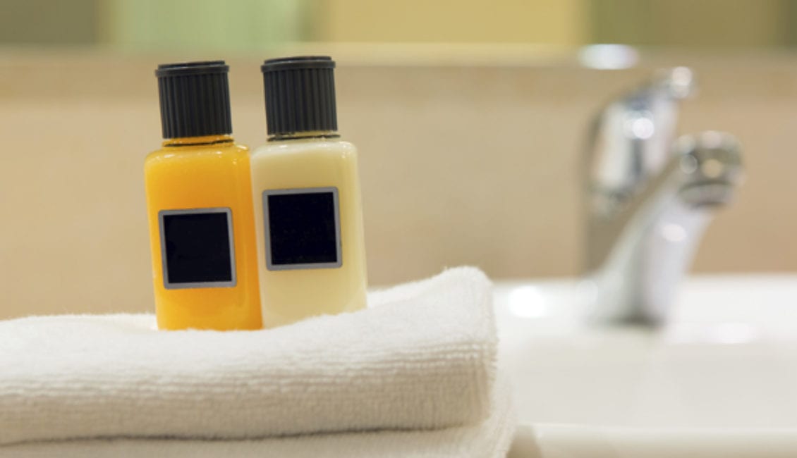 stealing toiletries from hotel