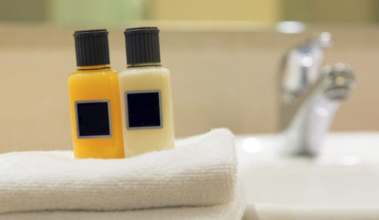 stealing toiletries from hotel
