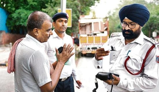Traffic-challan